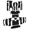 VT1163401 1963 Chevrolet Corvette; Roadster; Complete Cut & Sewn Carpet Kit; w/ Tool Box Cut; w/o Heel Pad; Loop; Black - image 1