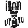 VT1163601 1964 Chevrolet Corvette; Coupe; Complete Cut & Sewn Carpet Kit; w/o Heel Pad; Loop; Black - image 1