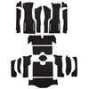 VT1163601 1964 Chevrolet Corvette; Coupe; Complete Cut & Sewn Carpet Kit; w/o Heel Pad; Loop; Black - image 2