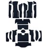 VT1163612 1964 Chevrolet Corvette; Coupe; Complete Cut & Sewn Carpet Kit; w/o Heel Pad; Loop; Dark Blue - image 2
