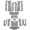 VT1163623 1964 Chevrolet Corvette; Coupe; Complete Cut & Sewn Carpet Kit; w/o Heel Pad; Loop; Silver - image 2
