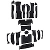 VT1163766 1964 Chevrolet Corvette; Roadster; Complete Cut & Sewn Carpet Kit; w/o Heel Pad; Loop; Midnight Blue - image 1