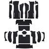 VT1163766 1964 Chevrolet Corvette; Roadster; Complete Cut & Sewn Carpet Kit; w/o Heel Pad; Loop; Midnight Blue - image 2