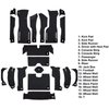 VT1163766 1964 Chevrolet Corvette; Roadster; Complete Cut & Sewn Carpet Kit; w/o Heel Pad; Loop; Midnight Blue - image 4