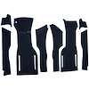 VT1163812 1964 Chevrolet Corvette; Front Cut & Sewn Carpet Set; w/o Heel Pad; Loop; Dark Blue - image 1