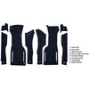 VT1163812 1964 Chevrolet Corvette; Front Cut & Sewn Carpet Set; w/o Heel Pad; Loop; Dark Blue - image 4