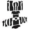 VT1170701 1963 Chevrolet Corvette; Coupe; Complete Cut & Sewn Carpet Kit; 36 Gallon Tank; w/o Heel Pad; Loop; Black - image 1