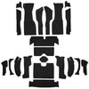 VT1170901 1963 Chevrolet Corvette; Roadster; Complete Cut & Sewn Carpet Kit; 36 Gallon Tank; w/o Heel Pad; Loop; Black - image 2