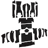 VT1171001 1963 Chevrolet Corvette; Roadster; Complete Cut & Sewn Carpet Kit; 36 Gallon Tank; Tool Box Cut; Loop; Black - image 1