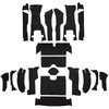 VT1171001 1963 Chevrolet Corvette; Roadster; Complete Cut & Sewn Carpet Kit; 36 Gallon Tank; Tool Box Cut; Loop; Black - image 2