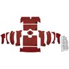 VT1171202 1963 Chevrolet Corvette; Roadster; Rear Cut & Sewn Carpet; 36 Gallon Tank; w/o Heel Pad; Loop; Red - image 3