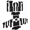VT1171301 1964 Chevrolet Corvette; Coupe; Complete Cut & Sewn Carpet Kit; 36 Gallon Tank; w/o Heel Pad; Loop; Black - image 1