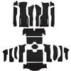 VT1171301 1964 Chevrolet Corvette; Coupe; Complete Cut & Sewn Carpet Kit; 36 Gallon Tank; w/o Heel Pad; Loop; Black - image 2