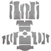 VT1171323 1964 Chevrolet Corvette; Coupe; Complete Cut & Sewn Carpet Kit; 36 Gallon Tank; w/o Heel Pad; Loop; Silver - image 2