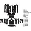 VT1171401 1964 Chevrolet Corvette; Roadster; Complete Cut & Sewn Carpet Kit; 36 Gallon Tank; w/o Heel Pad; Loop; Black - image 4