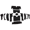 VT1171601 1964 Chevrolet Corvette; Roadster; Rear Cut & Sewn Carpet; 36 Gallon Tank; w/o Heel Pad; Loop; Black - image 1