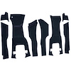 VT1172212 1963 Chevrolet Corvette; Front Cut & Sewn Carpet Set; w/ Tool Box Cut Out; w/o Heel Pad; Loop; Dark Blue - image 1