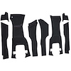 VT1172266 1963 Chevrolet Corvette; Front Cut & Sewn Carpet Set; w/ Tool Box Cut Out; w/o Heel Pad; Loop; Midnight Blue - image 1
