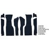 VT1176012 1963 Chevrolet Corvette; Front Cut & Sewn Carpet Set; Foam Loop; Dark Blue - image 3