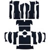 VT1176512 1964 Chevrolet Corvette; Roadster; Complete Cut & Sewn Carpet Kit; Foam Loop; Dark Blue - image 2