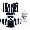 VT1176512 1964 Chevrolet Corvette; Roadster; Complete Cut & Sewn Carpet Kit; Foam Loop; Dark Blue - image 4