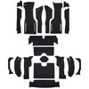VT1176566 1964 Chevrolet Corvette; Roadster; Complete Cut & Sewn Carpet Kit; Foam Loop; Midnight Blue - image 2