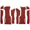 VT1176602 1964 Chevrolet Corvette; Front Cut & Sewn Carpet Set; Foam Loop; Red - image 2
