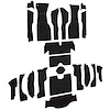 VT1177101 1963 Chevrolet Corvette; Coupe; Complete Cut & Sewn Carpet Kit; 36 Gallon Tank; Foam Loop; Black - image 1