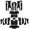 VT1177201 1963 Chevrolet Corvette; Coupe; Complete Cut & Sewn Carpet Kit; 36 Gallon Tank; Tool Box Cut; Foam Loop; Black - image 2