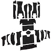 VT1177401 1963 Chevrolet Corvette; Roadster; Complete Cut & Sewn Carpet Kit; 36 Gallon Tank; Tool Box Cut; Foam Loop; Black - image 1