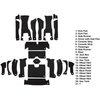 VT1177401 1963 Chevrolet Corvette; Roadster; Complete Cut & Sewn Carpet Kit; 36 Gallon Tank; Tool Box Cut; Foam Loop; Black - image 4