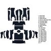 VT1177412 1963 Chevrolet Corvette; Roadster; Complete Cut & Sewn Carpet Kit; 36 Gallon Tank; Tool Box Cut; Foam Loop; Dark Blue - image 4