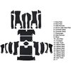 VT1177466 1963 Chevy Corvette; Roadster; Complete Cut & Sewn Carpet Kit; 36 Gallon Tank; Tool Box Cut; Foam Loop; Midnight Blue - image 3