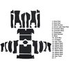 VT1177466 1963 Chevy Corvette; Roadster; Complete Cut & Sewn Carpet Kit; 36 Gallon Tank; Tool Box Cut; Foam Loop; Midnight Blue - image 4