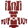 VT1177702 1964 Chevrolet Corvette; Coupe; Complete Cut & Sewn Carpet Kit; 36 Gallon Tank; Foam Loop; Red - image 4