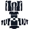 VT1177712 1964 Chevrolet Corvette; Coupe; Complete Cut & Sewn Carpet Kit; 36 Gallon Tank; Foam Loop; Dark Blue - image 2