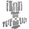 VT1177723 1964 Chevrolet Corvette; Coupe; Complete Cut & Sewn Carpet Kit; 36 Gallon Tank; Foam Loop; Silver - image 1
