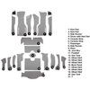 VT1177723 1964 Chevrolet Corvette; Coupe; Complete Cut & Sewn Carpet Kit; 36 Gallon Tank; Foam Loop; Silver - image 4