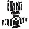 VT1177801 1964 Chevrolet Corvette; Roadster; Complete Cut & Sewn Carpet Kit; 36 Gallon Tank; Foam Loop; Black - image 1