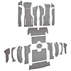 VT1177823 1964 Chevrolet Corvette; Roadster; Complete Cut & Sewn Carpet Kit; 36 Gallon Tank; Foam Loop; Silver - image 1
