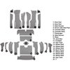 VT1177823 1964 Chevrolet Corvette; Roadster; Complete Cut & Sewn Carpet Kit; 36 Gallon Tank; Foam Loop; Silver - image 4