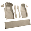 VT1296120 1978-80 Chevrolet Corvette; Front Molded Carpet Set; w/ Console Strips, Kick Panels & Door Panels; Cutpile; Doeskin/Ca - image 1