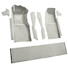 VT1296126 1978-80 Chevrolet Corvette; Front Molded Carpet Set; w/ Console Strips, Kick Panels & Door Panels; Cutpile; Oyster / S - image 1