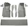 VT1296156 1978-80 Chevrolet Corvette; Front Molded Carpet Set; w/ Console Strips, Kick Panels & Door Panels; Cutpile; Gray / Oys - image 2
