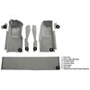 VT1296156 1978-80 Chevrolet Corvette; Front Molded Carpet Set; w/ Console Strips, Kick Panels & Door Panels; Cutpile; Gray / Oys - image 4