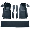 VT1296165 1978-80 Chevrolet Corvette; Front Molded Carpet Set; w/ Console Strips, Kick Panels & Door Panels; Cutpile; Midnight B - image 2