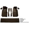 VT1296199 1978-80 Chevrolet Corvette; Front Molded Carpet Set; w/ Console Strips, Kick Panels & Door Panels; Cutpile; Brown - image 3