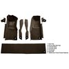 VT1296199 1978-80 Chevrolet Corvette; Front Molded Carpet Set; w/ Console Strips, Kick Panels & Door Panels; Cutpile; Brown - image 4
