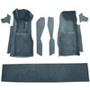 VT1296539 1981-82 Chevrolet Corvette; Front Molded Carpet Set; w/ Console Strips, Kick Panels & Door Panels; Cutpile; Blue - image 2