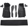 VT1296557 1981-82 Chevrolet Corvette; Front Molded Carpet Set; w/ Console Strips, Kick Panels & Door Panels; Cutpile; Charcoal - image 2